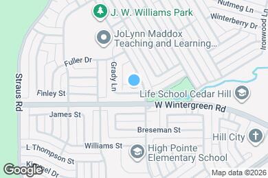 Map image of the property - 505 Grady Ln