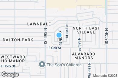 Map image of the property - 2408 N 37th St