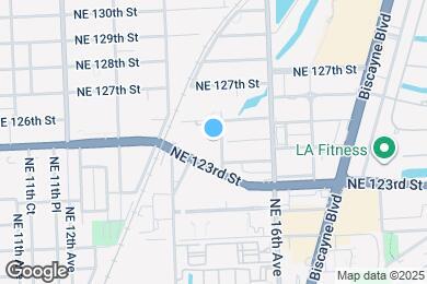 Map image of the property - 12500 NE 15th Ave