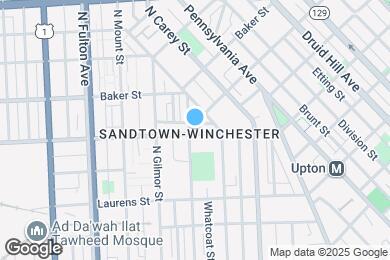 Map image of the property - 1438 Presstman St