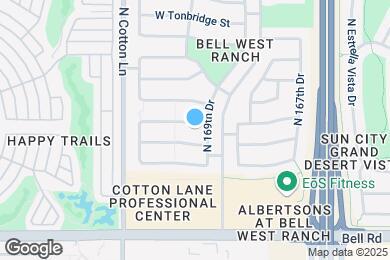 Map image of the property - 16963 W Windermere Way