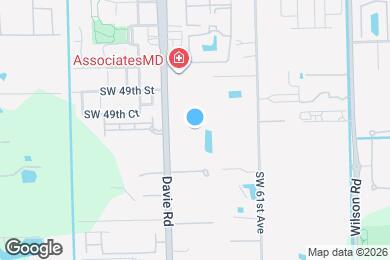Map image of the property - 5080 SW 64th Ave