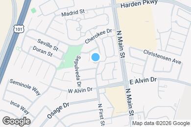Map image of the property - 1533 N 1st St