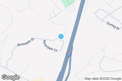 Map image of the property - 2005 Rosedale Ct