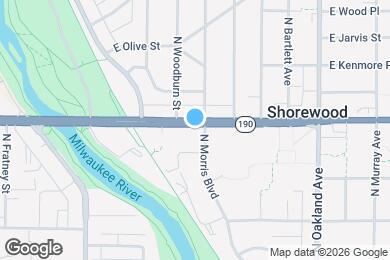 Map image of the property - 1425 E Capitol Dr