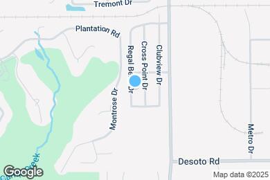 Map image of the property - 8238 Regal Bend Dr