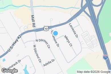 Map image of the property - 7 Sycamore Dr