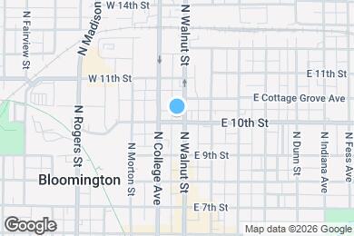 Map image of the property - 601 N. Walnut St.