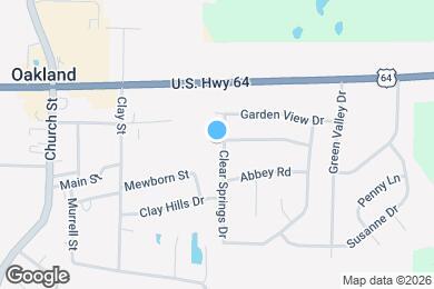 Map image of the property - 50 Clear Springs Dr