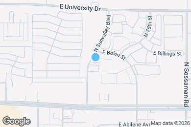 Map image of the property - 125 N Sunvalley Blvd