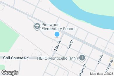 Map image of the property - 807 W 3rd St