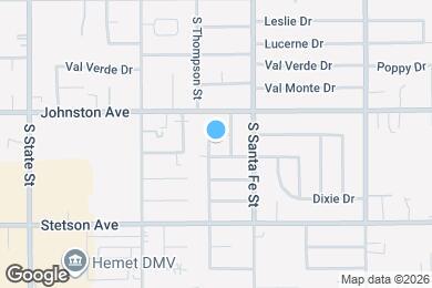 Map image of the property - 950 S Thompson St