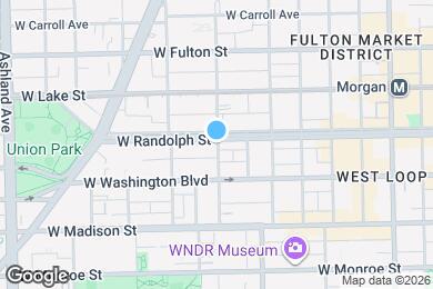 Map image of the property - 156 N Elizabeth St