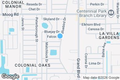 Map image of the property - 5321 Sparrow Dr