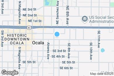Map image of the property - 613 E Fort King St
