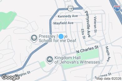 Map image of the property - 225 Luray St