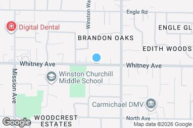 Map image of the property - 5003 Whitney Ave