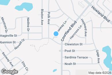 Map image of the property - 1222 Homeway Ln