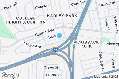 Map image of the property - 3010 Indiana Ave
