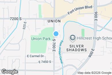 Map image of the property - 7313 S 700 E