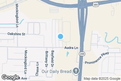 Map image of the property - Audra Townhomes