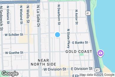 Map image of the property - 1344 N Dearborn St