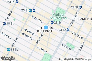 Map image of the property - 4 W 21st St
