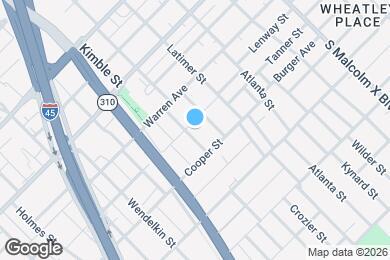 Map image of the property - 3502 Edgewood St