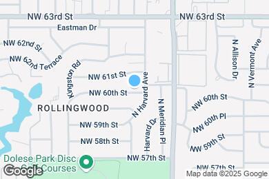 Map image of the property - 4609 NW 60th St