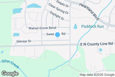 Map image of the property - 10902 Glenayr Dr