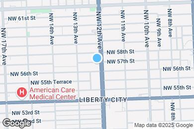 Map image of the property - 1210 NW 57th St