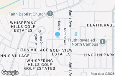 Map image of the property - 1500 Dozier Ave