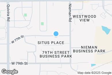 Map image of the property - 11215 W 77th St