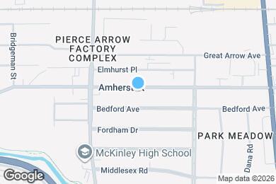 Map image of the property - 771 Amherst St