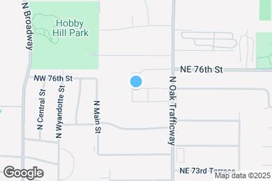 Map image of the property - Parkside Apartments
