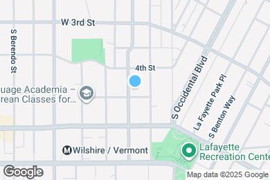 Map image of the property - 436 S Virgil Ave