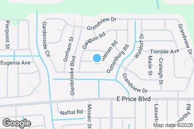 Map image of the property - 1406 Glenan Rd