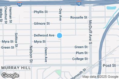 Map image of the property - 816 Day Ave