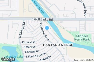 Map image of the property - 8530 E Pena Blanca Dr