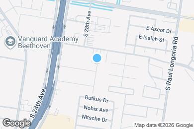 Map image of the property - 2120 S Oakview Dr