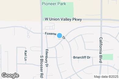Map image of the property - 1117 Clubhouse Dr