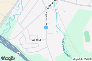 Map image of the property - 40 New Hartford St