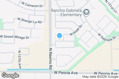 Map image of the property - 15456 W Desert Mirage Dr