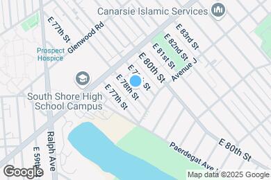 Map image of the property - EAST 78 STREET