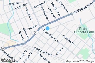 Map image of the property - 1026 Chandler Ave