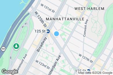 Map image of the property - 545 W 125th St