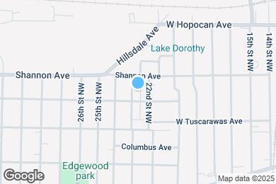 Map image of the property - 203 23rd St NW