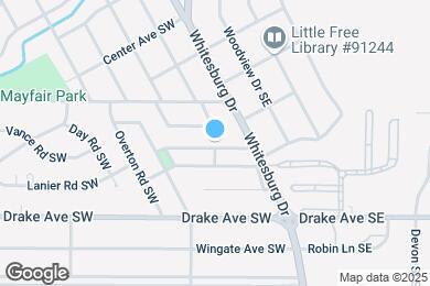 Map image of the property - 108 Surrey Rd SW