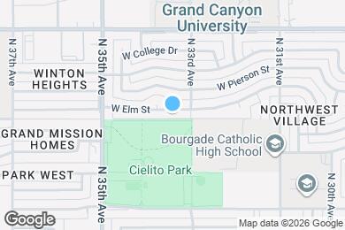 Map image of the property - 3315 W Elm St