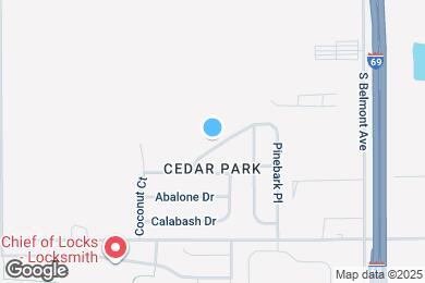 Map image of the property - 2438 Pinebark Dr